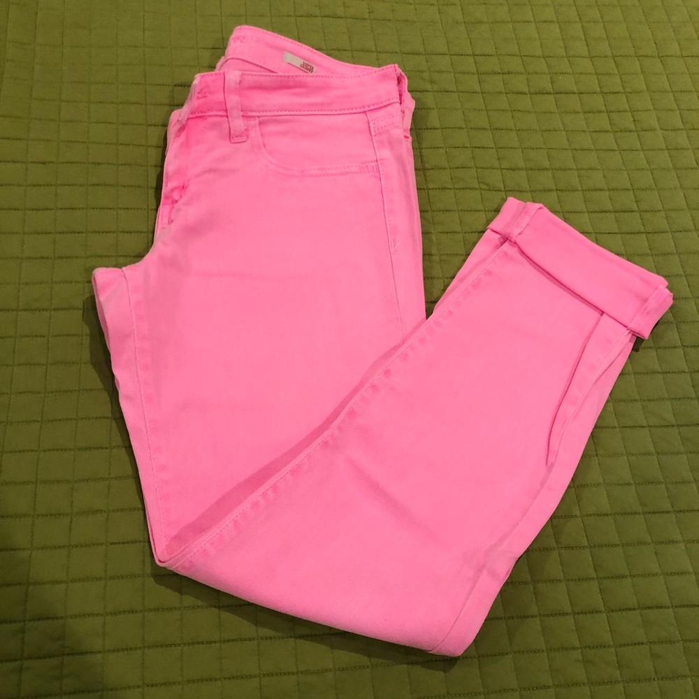 Arizona pink super skinny jeans